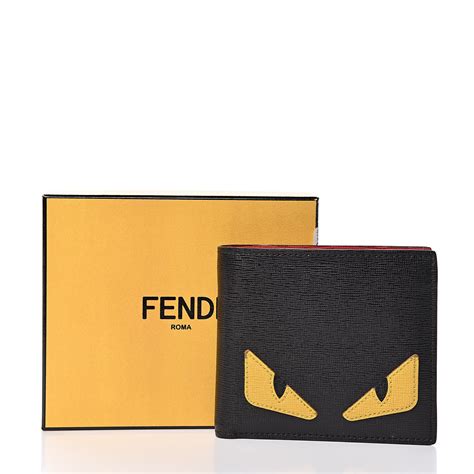 fendi wallet with eyes|fendi wallet price.